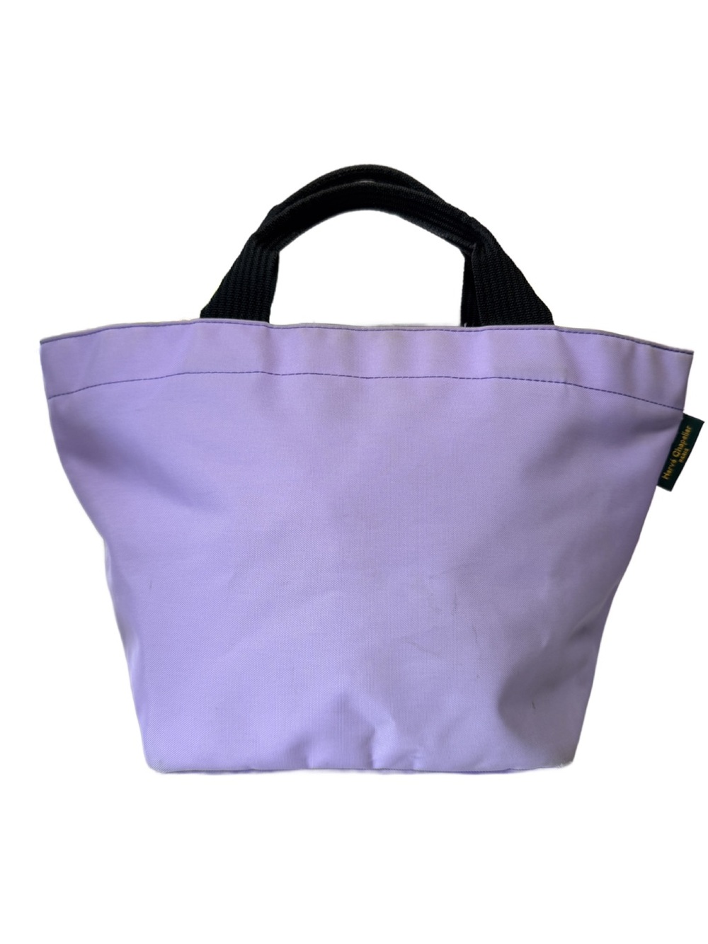 Herve Chapelier 1027N Two Tone Nylon Boat Tote Lilac/Purple Size M